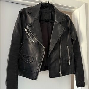 BlankNYC Faux Leather Moto Jacket